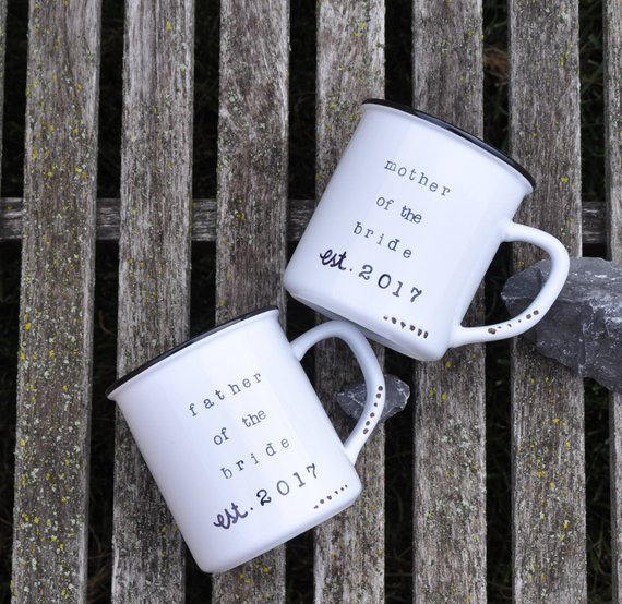 Personalized Parents of the Bride Mugs – Lace and Twig Inc